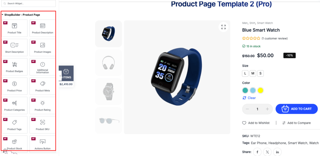 How to Customize WooCommerce Product Page with ShopBuilder for a Unique Store Experience